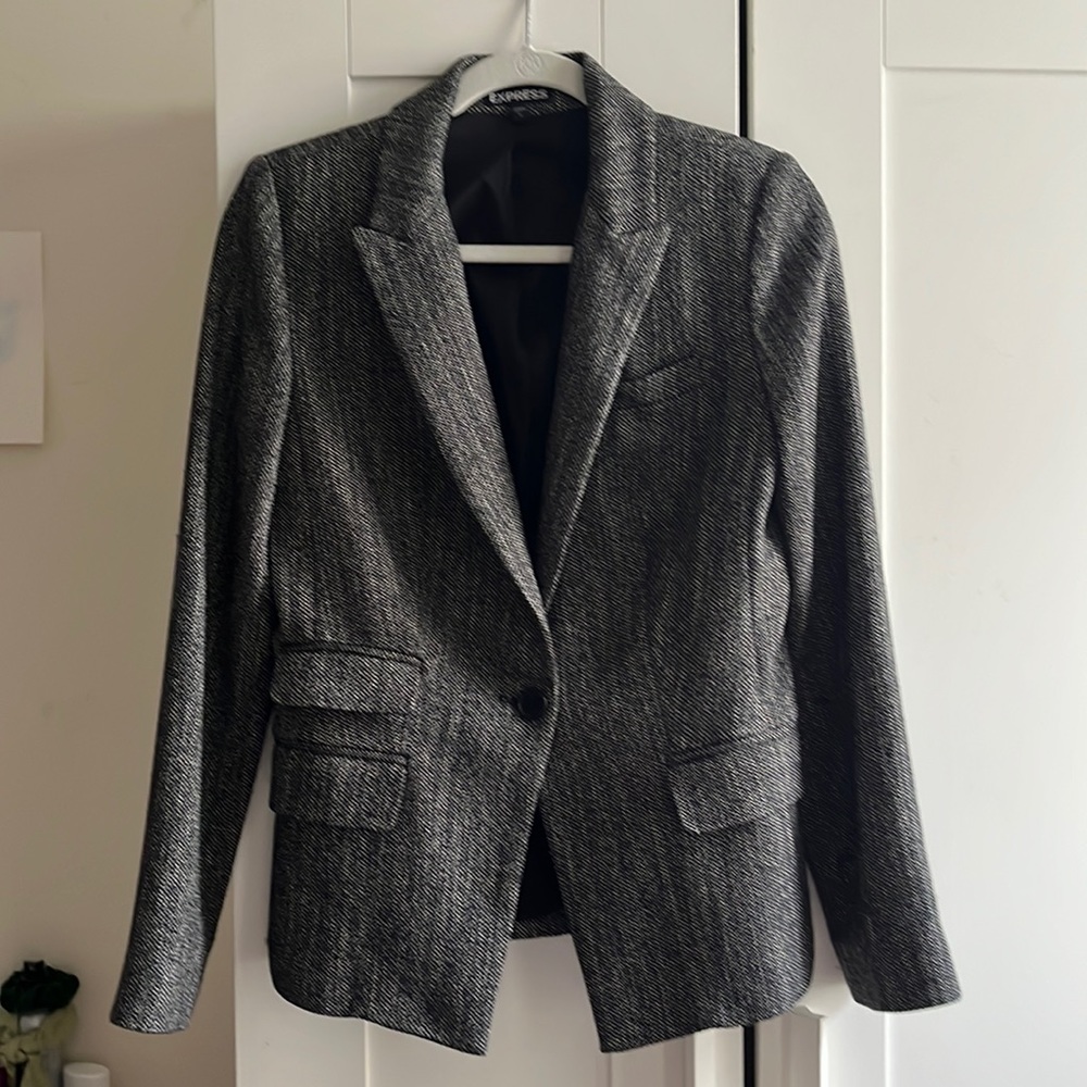 Heather Grey Express Blazer